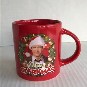 National Lampoon Christmas Vacation Merry Clarkmas Red Mug